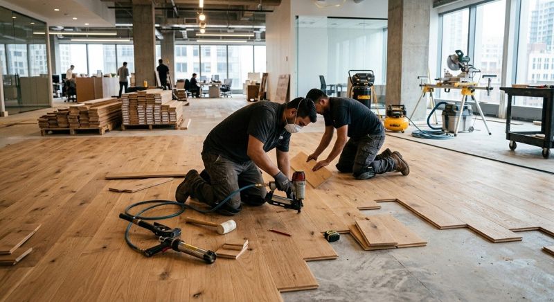 Commercial Hardwood Service in Wilmington, MA