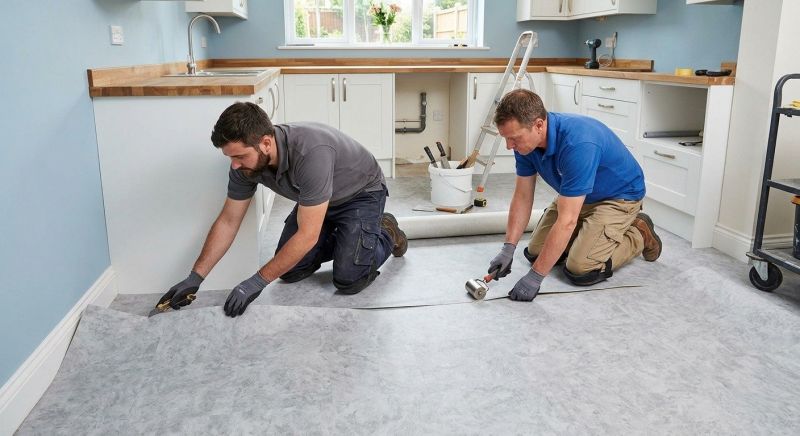 Linoleum Floor Installation in Randolph, MA