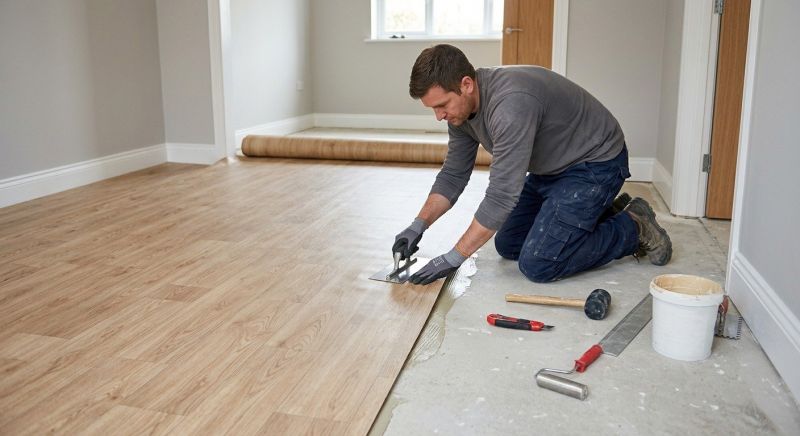 Vinyl Flooring Installation in Wellesley, MA
