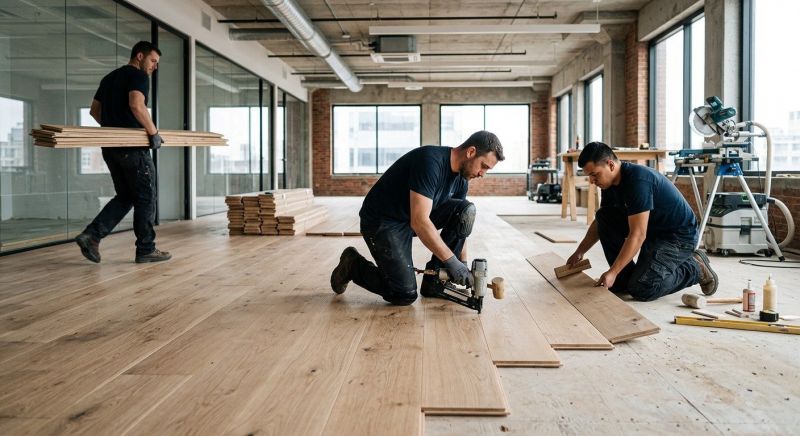 Commercial Hardwood Service in Foxboro, MA