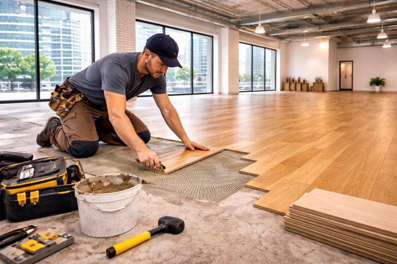 Commercial Hardwood Service in Newton Center, MA
