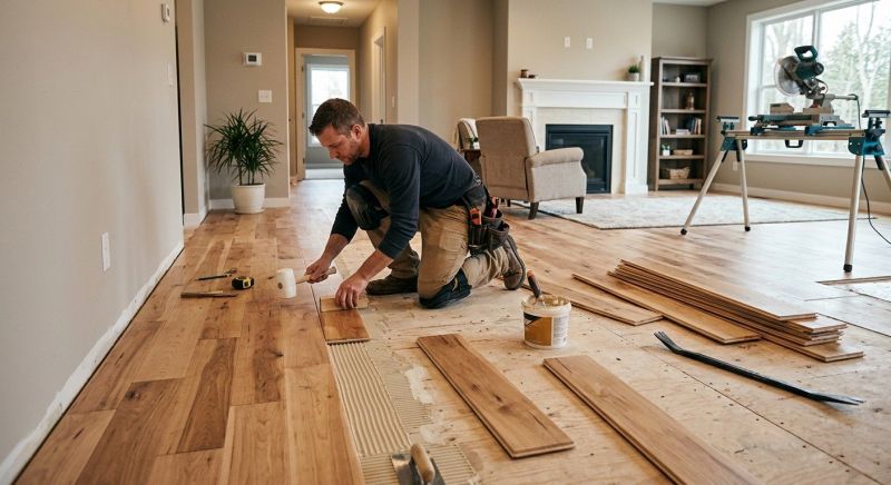 Engineered Wood Installation in Waltham, MA