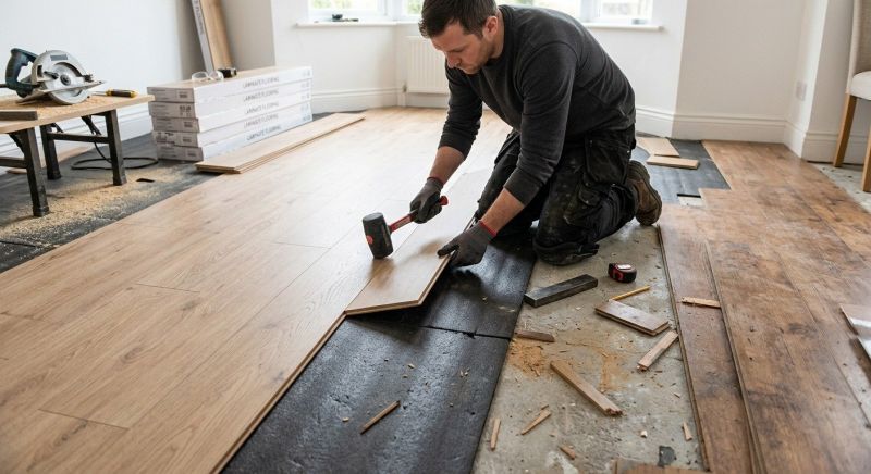 Laminate Floor Installation in Ashland, MA
