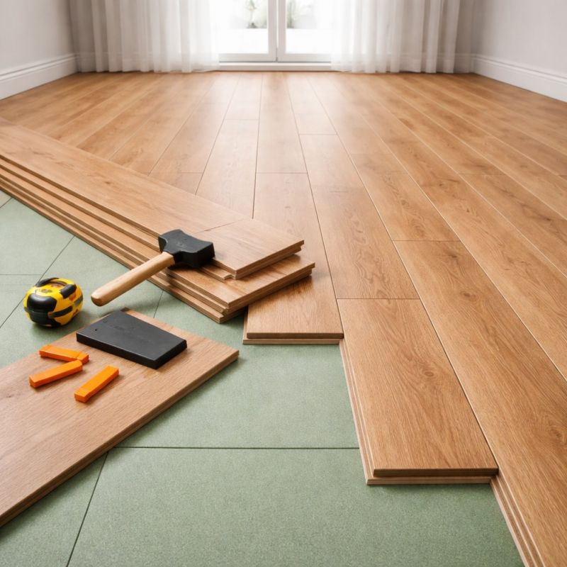 Laminate Floor Installation in Middlesex County, MA
