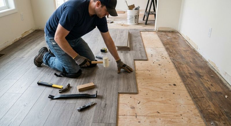 Laminate Floor Replacement in Ayer, MA