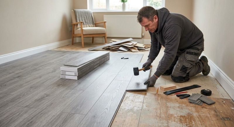 Laminate Floor Replacement in Boston, MA