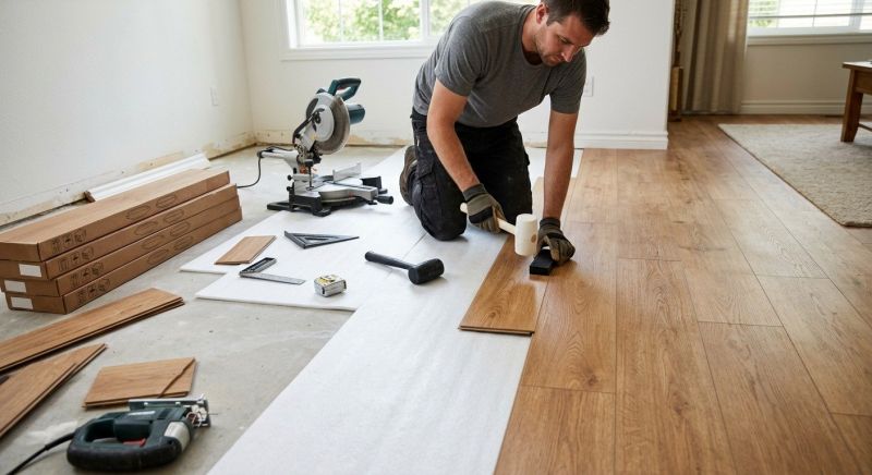 Laminate Floor Replacement in Clinton, MA