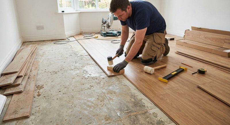 Laminate Floor Replacement in Danvers, MA