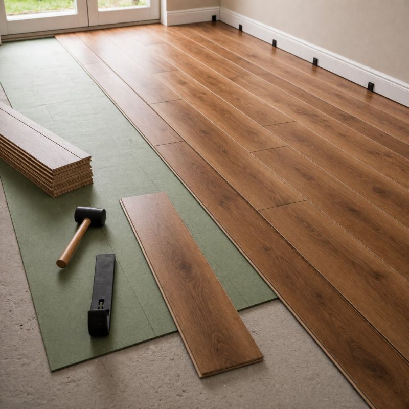 Laminate Floor Replacement in Framingham, MA