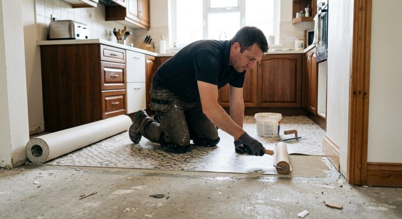 Linoleum Floor Installation in Carlisle, MA