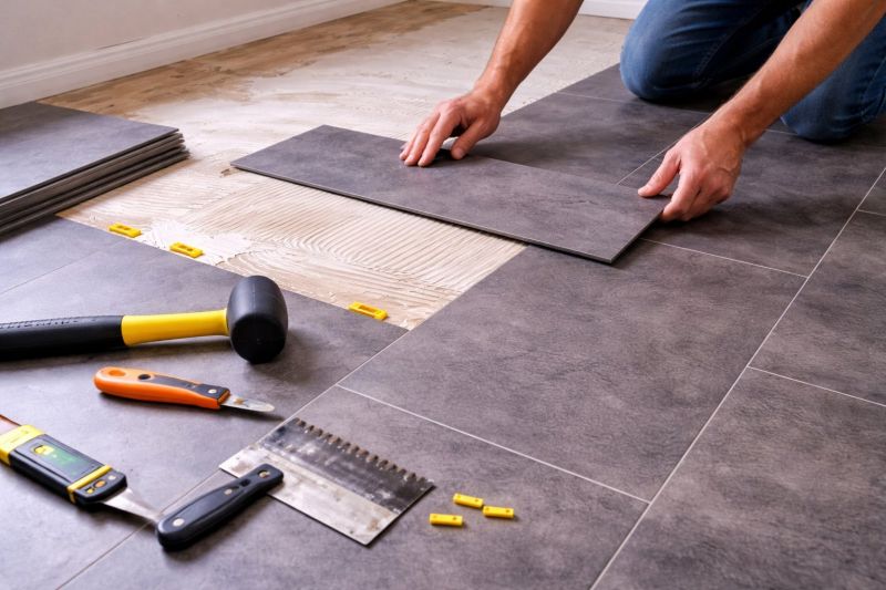 Luxury Vinyl Tile Installation in Acton, MA