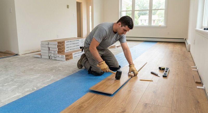 Lvp Flooring Installation in Waltham, MA
