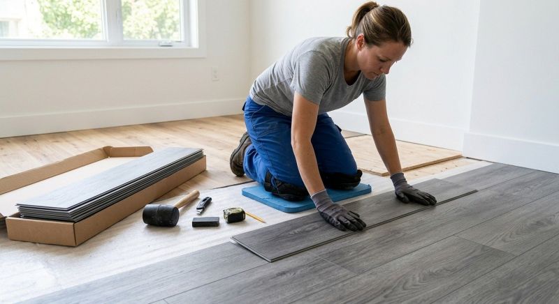 Vinyl Tile Installation in Waltham, MA