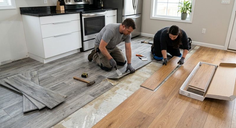 Vinyl Tile Replacement in Waltham, MA