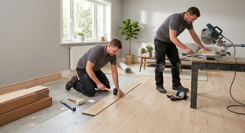 Wood Laminate Installation in Waltham, MA